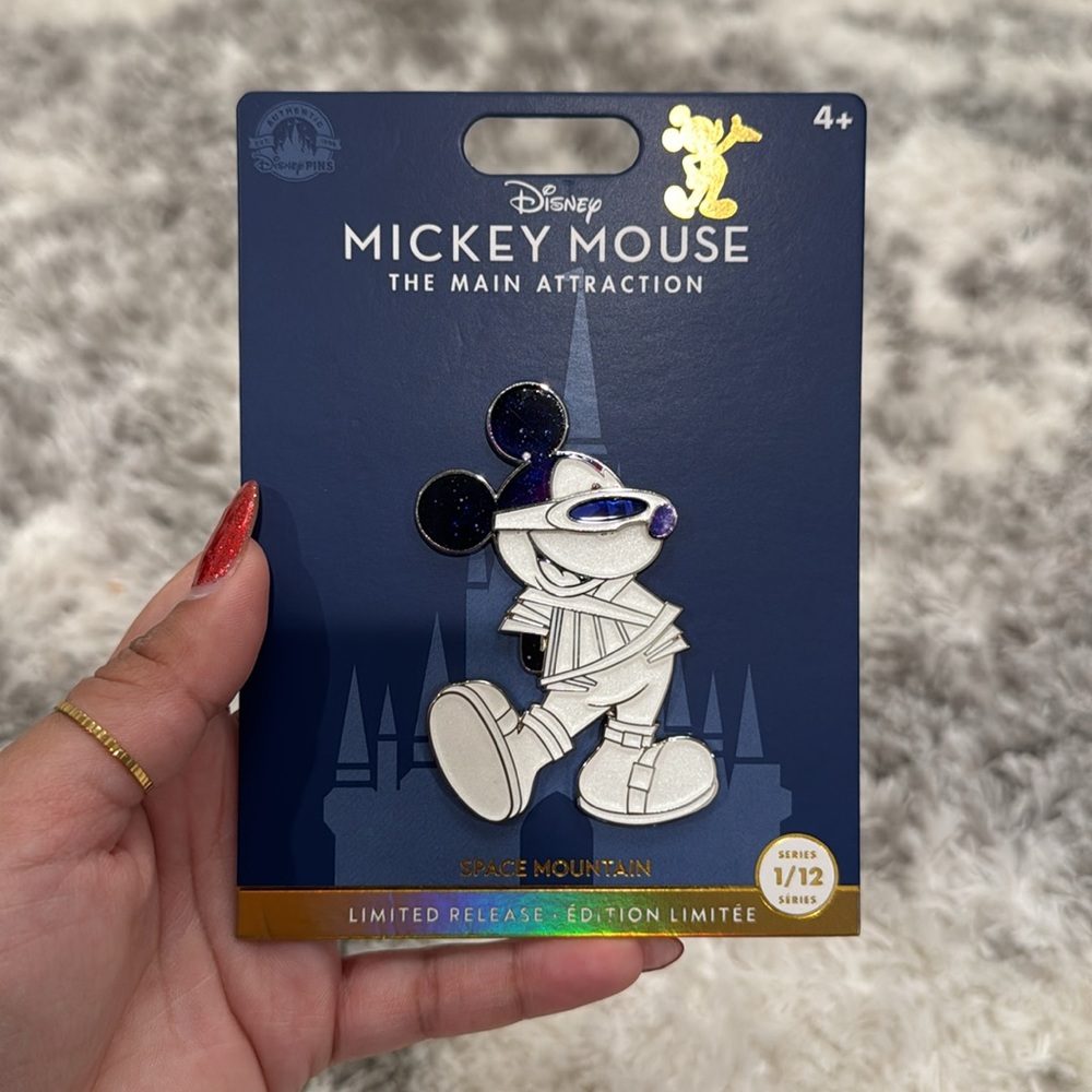 BNWT Mickey Mouse - Space Mountain Pin
